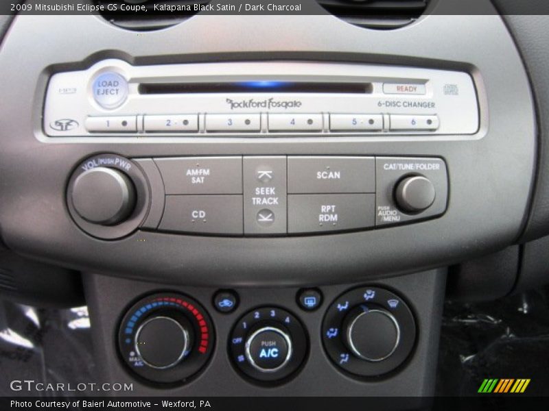 Kalapana Black Satin / Dark Charcoal 2009 Mitsubishi Eclipse GS Coupe