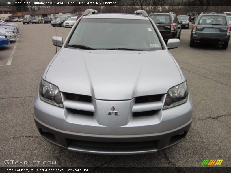 Cool Silver Metallic / Charcoal 2004 Mitsubishi Outlander XLS AWD