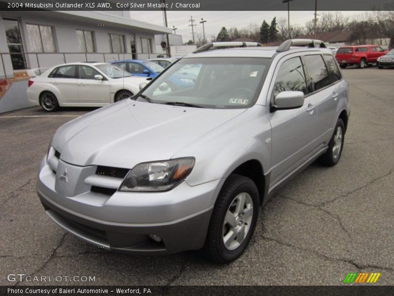Cool Silver Metallic / Charcoal 2004 Mitsubishi Outlander XLS AWD