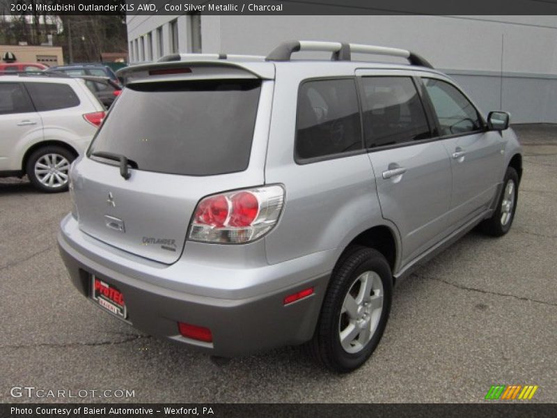 Cool Silver Metallic / Charcoal 2004 Mitsubishi Outlander XLS AWD