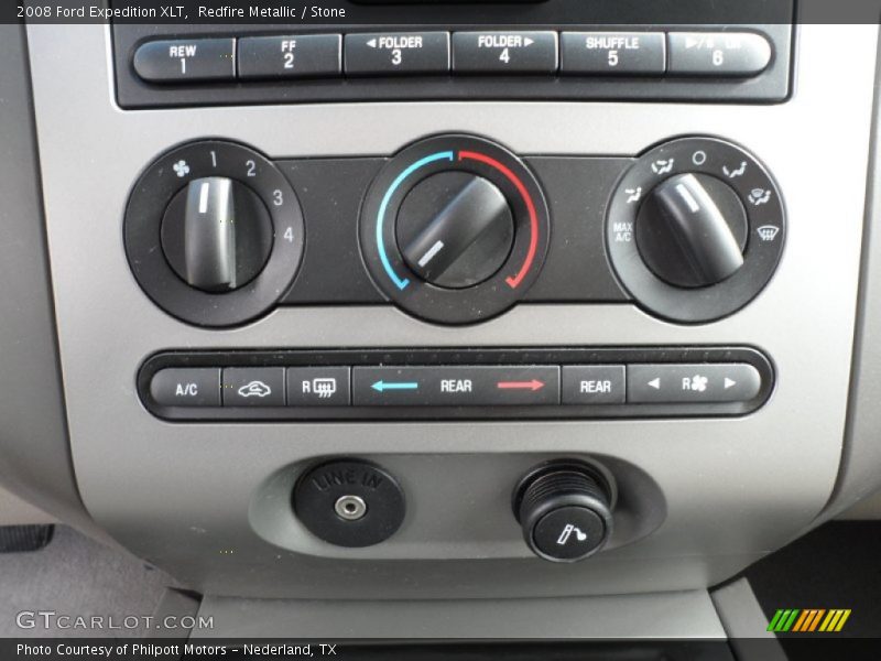 Redfire Metallic / Stone 2008 Ford Expedition XLT