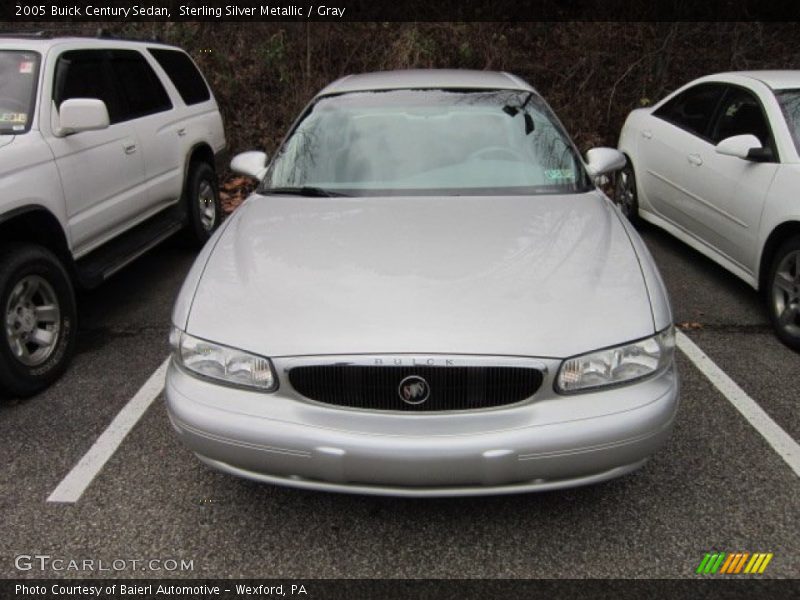 Sterling Silver Metallic / Gray 2005 Buick Century Sedan