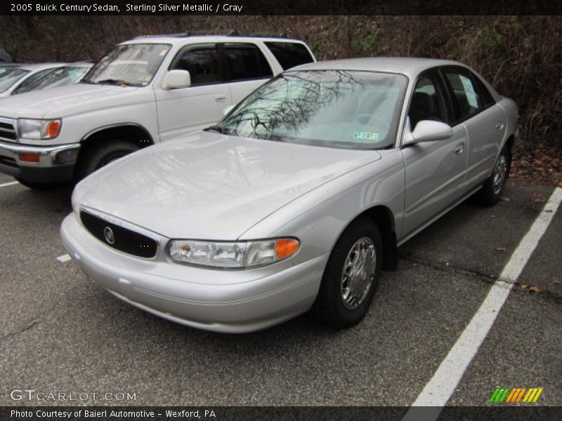 Sterling Silver Metallic / Gray 2005 Buick Century Sedan