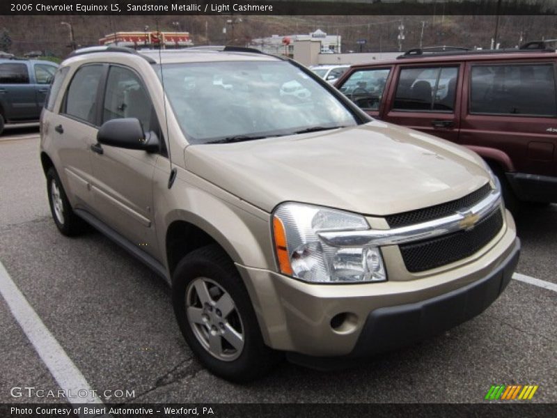 Sandstone Metallic / Light Cashmere 2006 Chevrolet Equinox LS