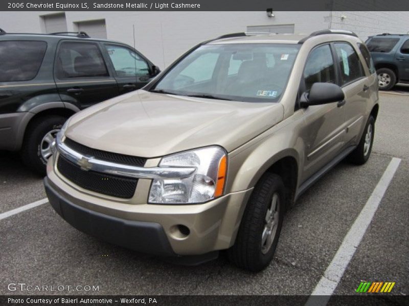 Sandstone Metallic / Light Cashmere 2006 Chevrolet Equinox LS