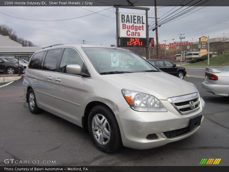 Silver Pearl Metallic / Gray 2006 Honda Odyssey EX