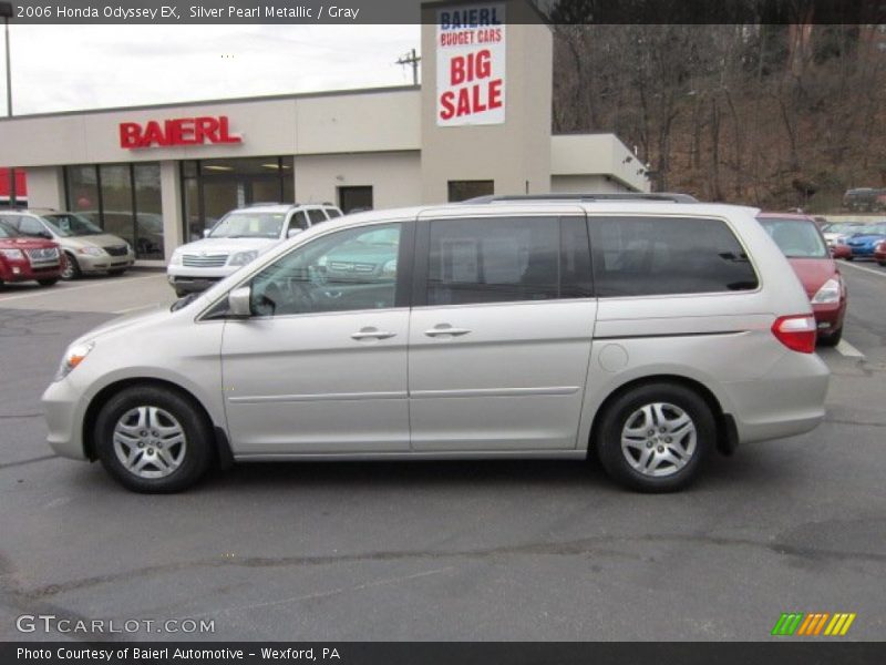Silver Pearl Metallic / Gray 2006 Honda Odyssey EX