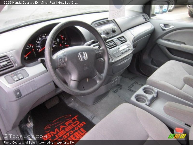 Silver Pearl Metallic / Gray 2006 Honda Odyssey EX