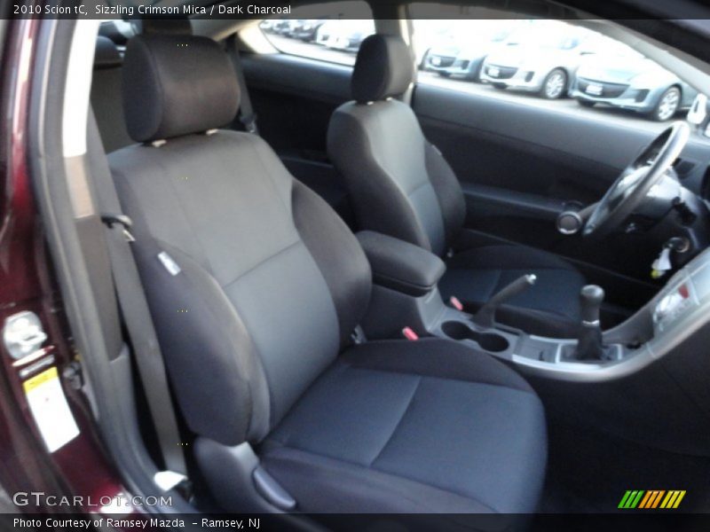 Sizzling Crimson Mica / Dark Charcoal 2010 Scion tC