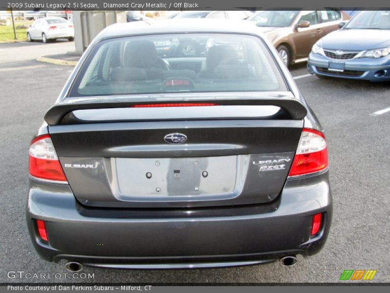 Diamond Gray Metallic / Off Black 2009 Subaru Legacy 2.5i Sedan