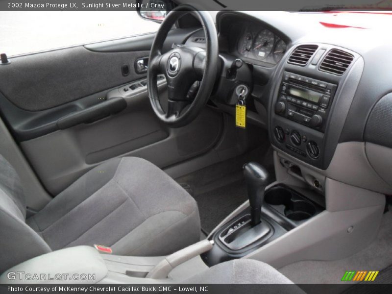  2002 Protege LX Gray Interior