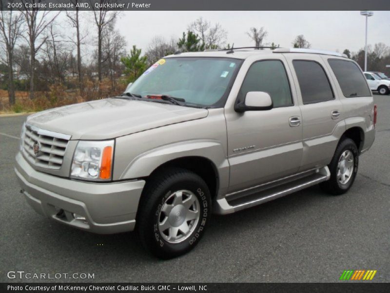 Quicksilver / Pewter 2005 Cadillac Escalade AWD