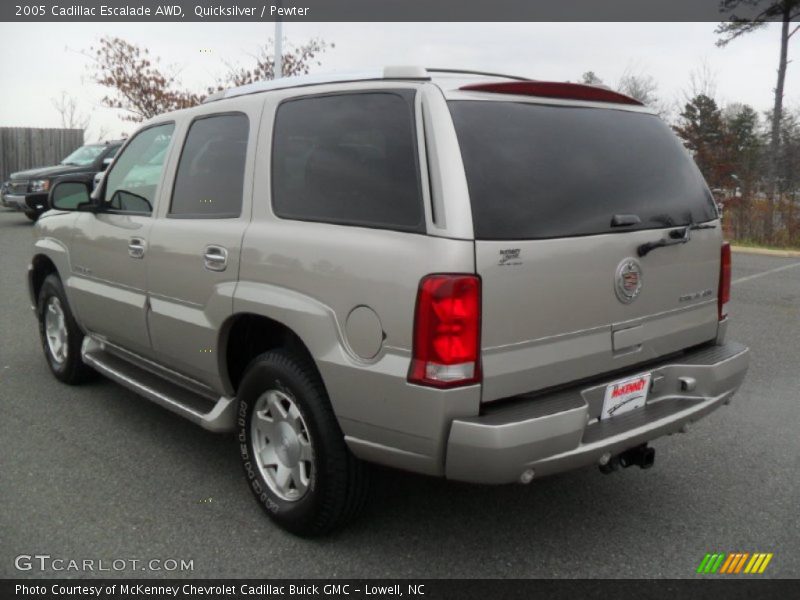 Quicksilver / Pewter 2005 Cadillac Escalade AWD