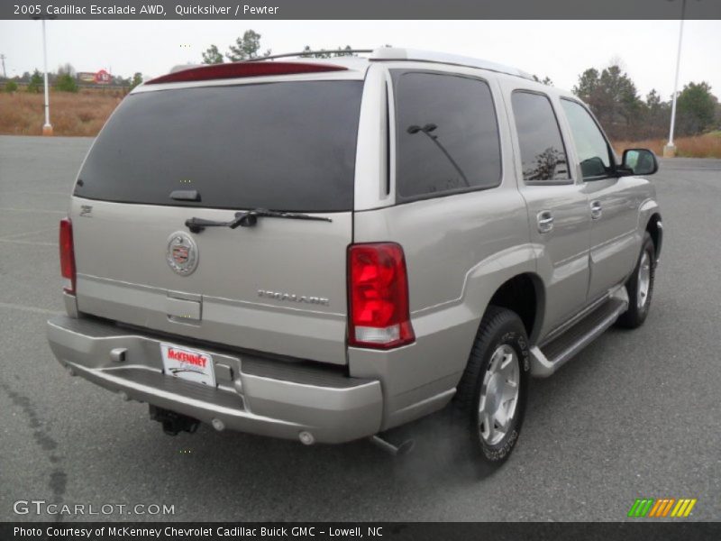 Quicksilver / Pewter 2005 Cadillac Escalade AWD