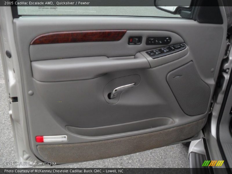 Quicksilver / Pewter 2005 Cadillac Escalade AWD