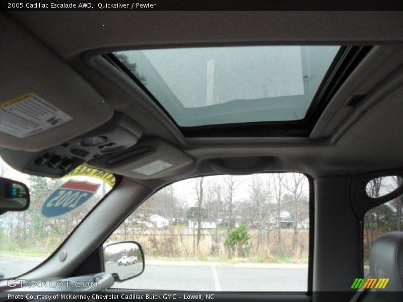 Quicksilver / Pewter 2005 Cadillac Escalade AWD