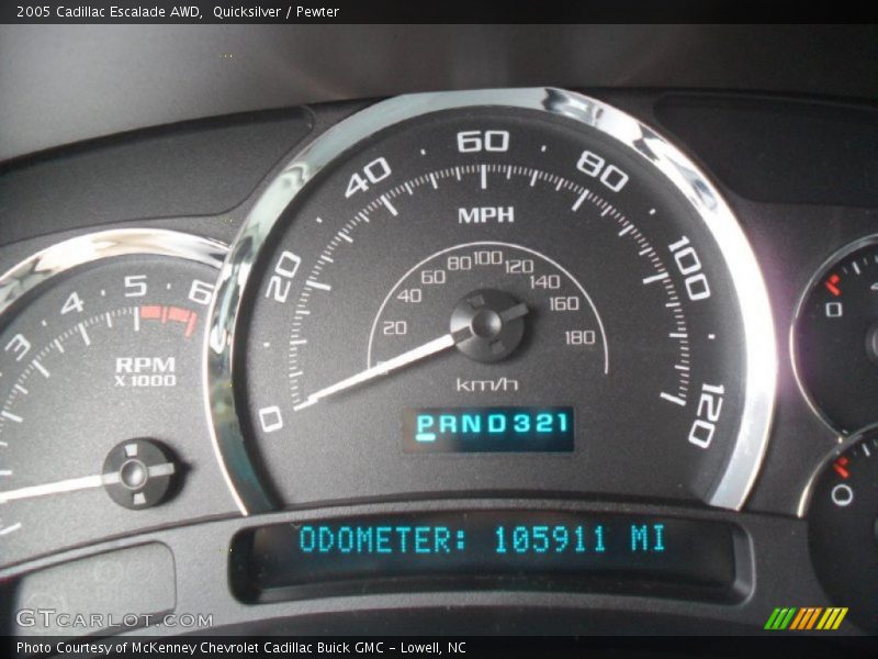 Quicksilver / Pewter 2005 Cadillac Escalade AWD