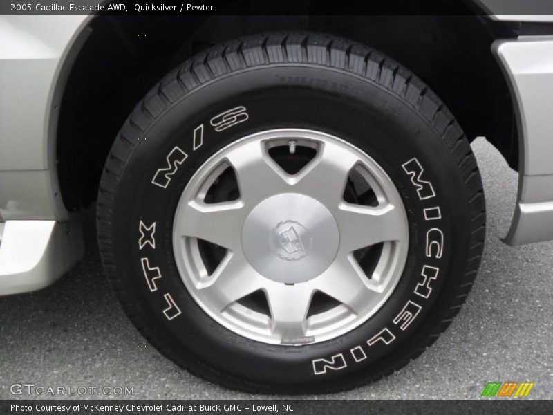 Quicksilver / Pewter 2005 Cadillac Escalade AWD