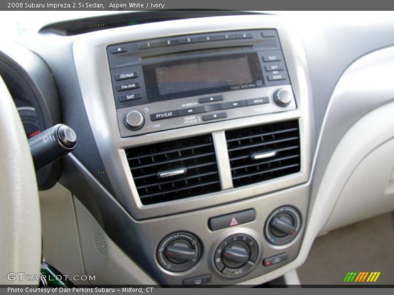 Aspen White / Ivory 2008 Subaru Impreza 2.5i Sedan