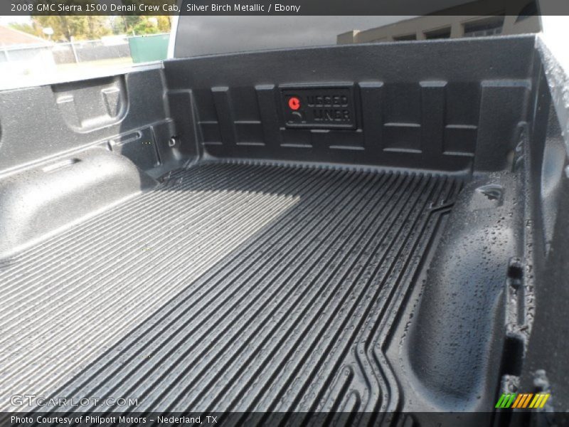 Silver Birch Metallic / Ebony 2008 GMC Sierra 1500 Denali Crew Cab