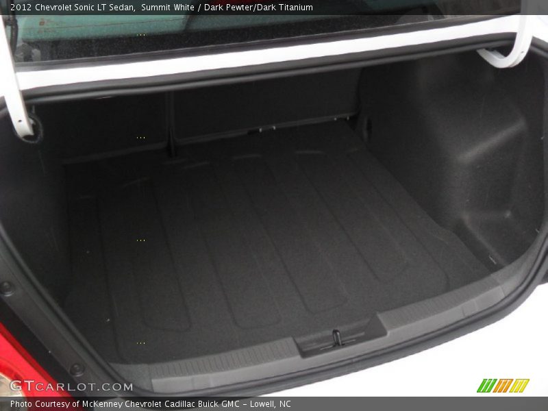 Summit White / Dark Pewter/Dark Titanium 2012 Chevrolet Sonic LT Sedan