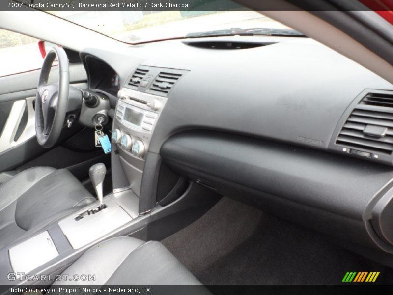 Barcelona Red Metallic / Dark Charcoal 2007 Toyota Camry SE