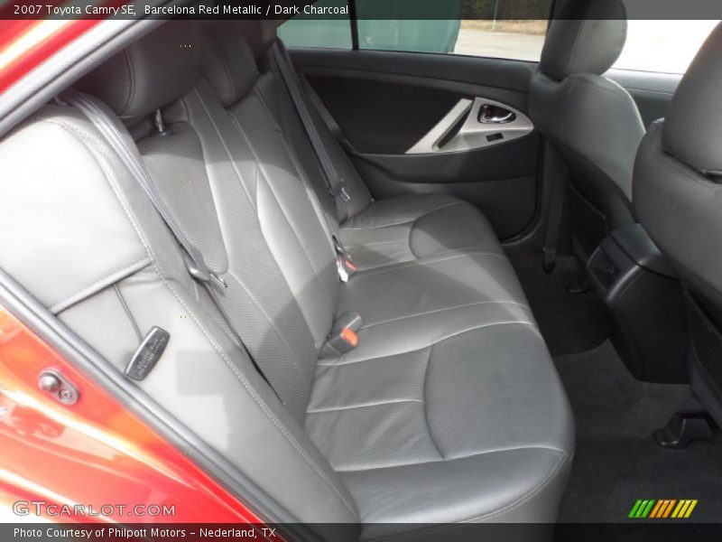 Barcelona Red Metallic / Dark Charcoal 2007 Toyota Camry SE