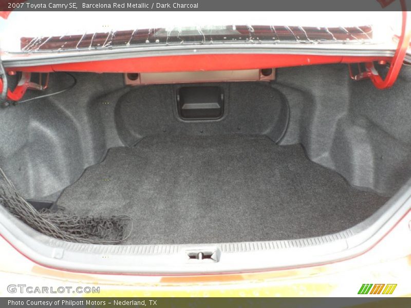 Barcelona Red Metallic / Dark Charcoal 2007 Toyota Camry SE