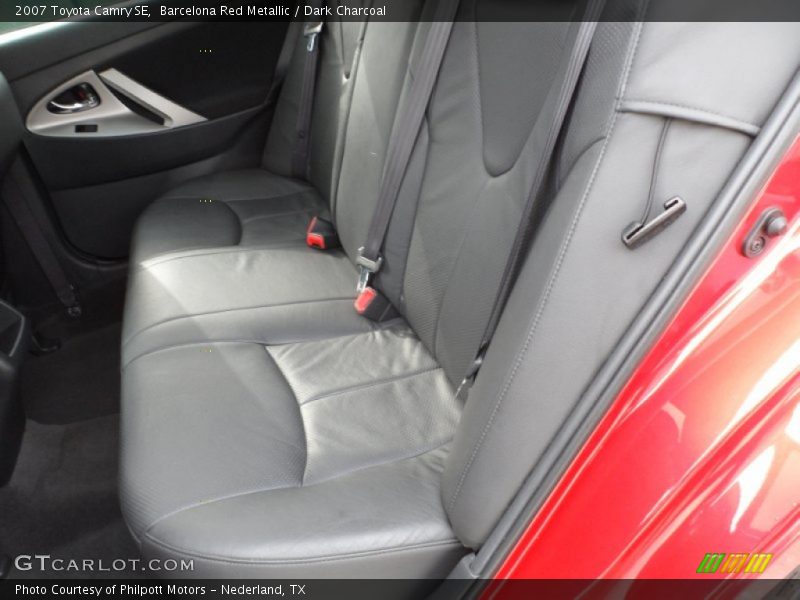 Barcelona Red Metallic / Dark Charcoal 2007 Toyota Camry SE