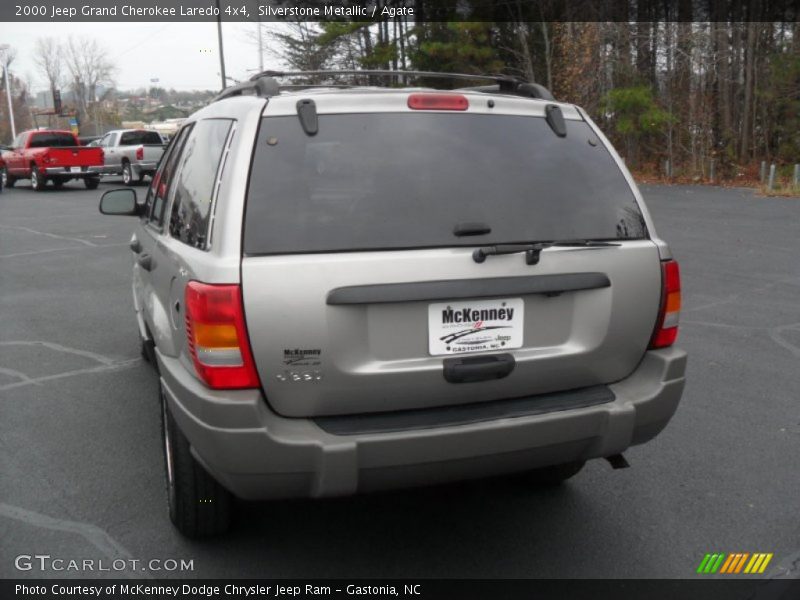 Silverstone Metallic / Agate 2000 Jeep Grand Cherokee Laredo 4x4