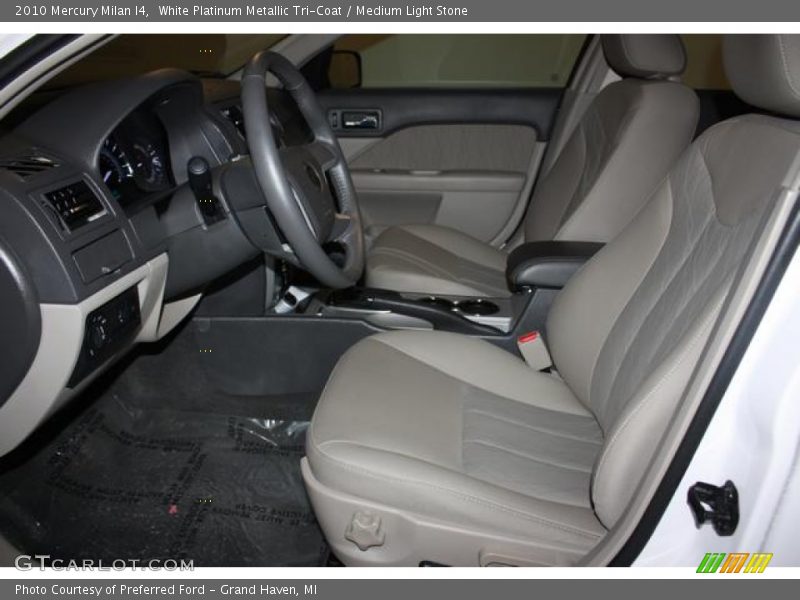 2010 Milan I4 Medium Light Stone Interior