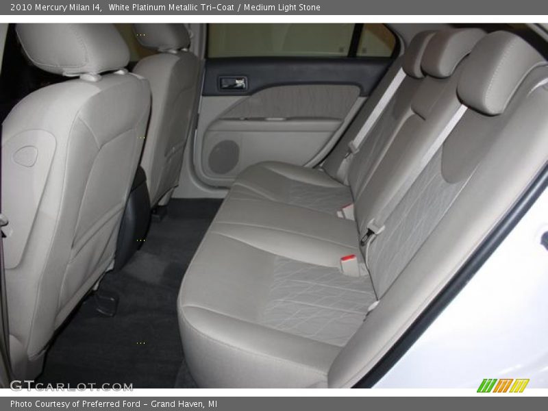  2010 Milan I4 Medium Light Stone Interior