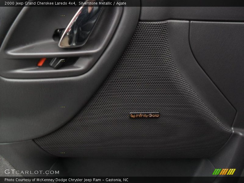 Silverstone Metallic / Agate 2000 Jeep Grand Cherokee Laredo 4x4
