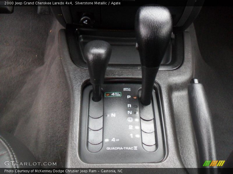 Silverstone Metallic / Agate 2000 Jeep Grand Cherokee Laredo 4x4