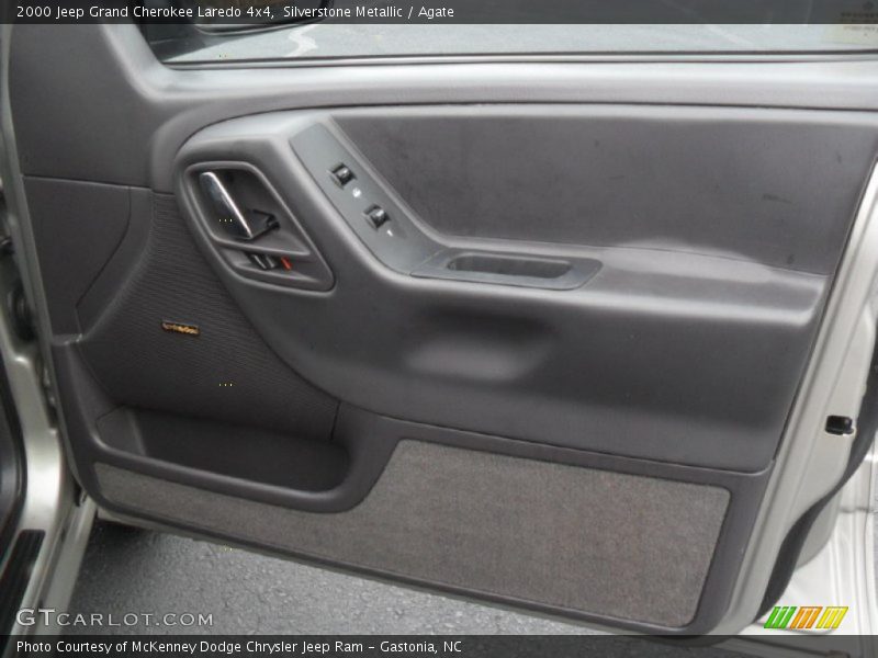 Silverstone Metallic / Agate 2000 Jeep Grand Cherokee Laredo 4x4