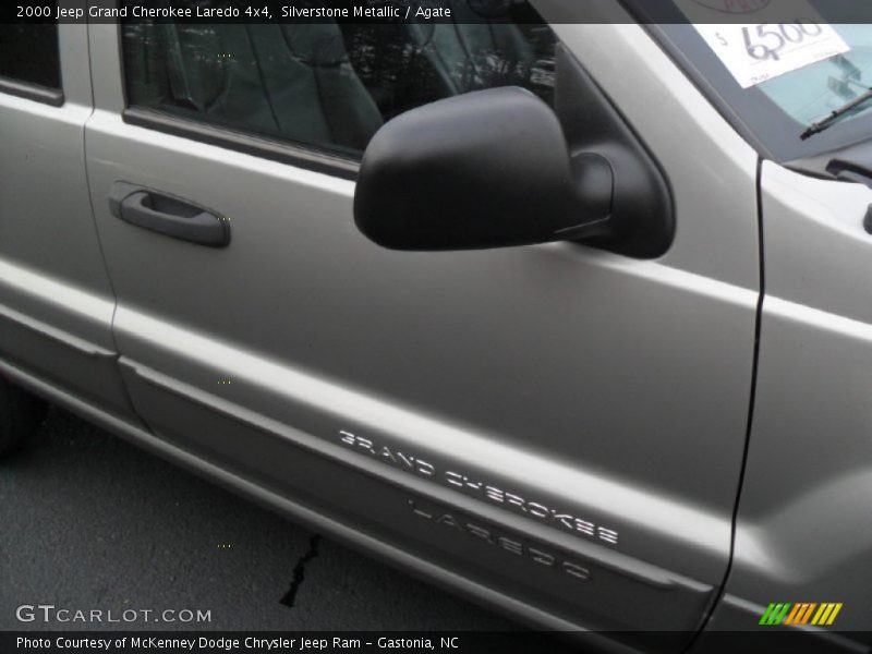 Silverstone Metallic / Agate 2000 Jeep Grand Cherokee Laredo 4x4