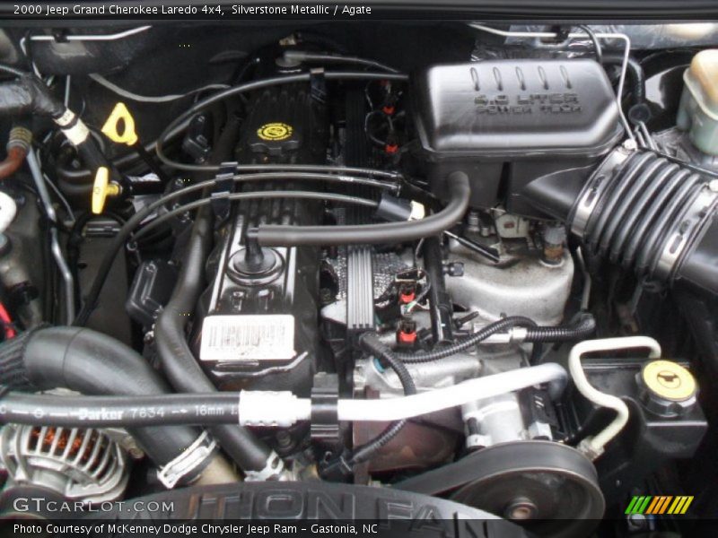 Silverstone Metallic / Agate 2000 Jeep Grand Cherokee Laredo 4x4