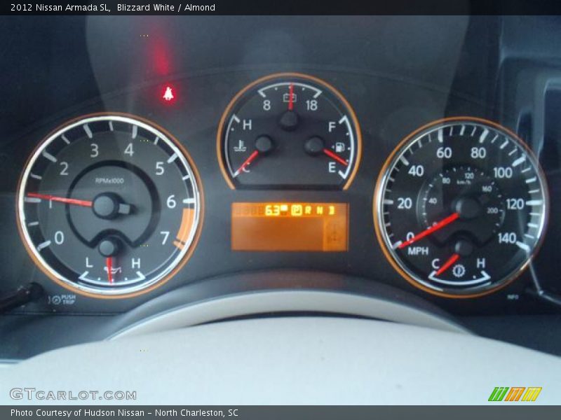 Blizzard White / Almond 2012 Nissan Armada SL
