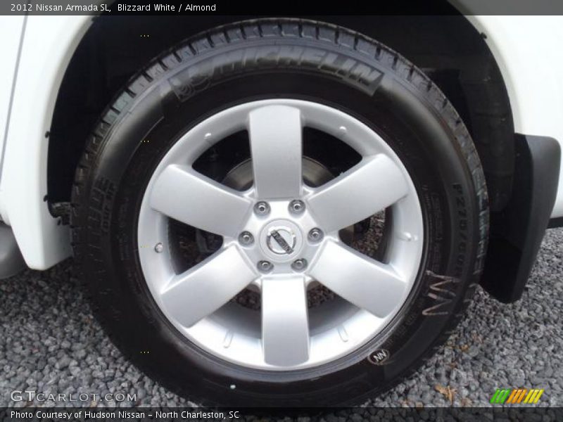 Blizzard White / Almond 2012 Nissan Armada SL