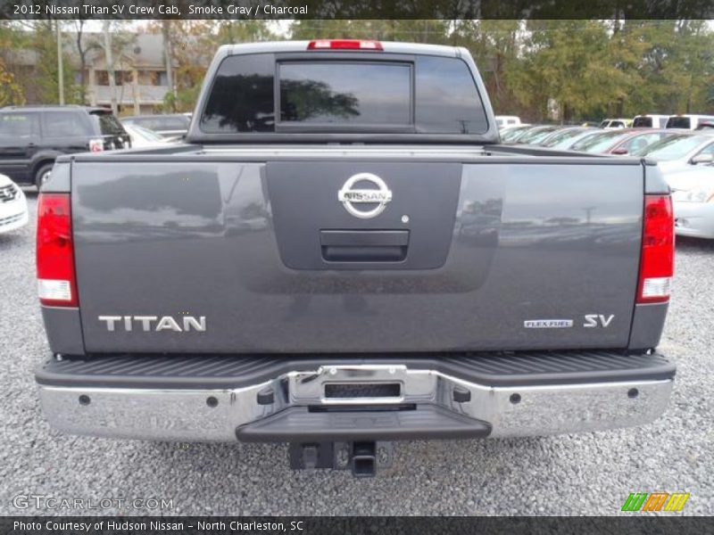 Smoke Gray / Charcoal 2012 Nissan Titan SV Crew Cab