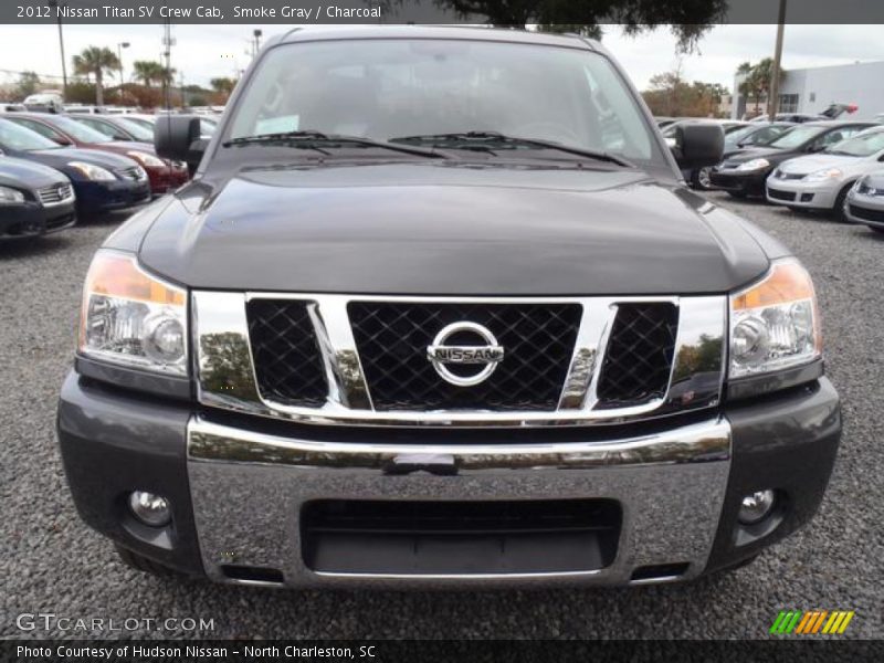 Smoke Gray / Charcoal 2012 Nissan Titan SV Crew Cab
