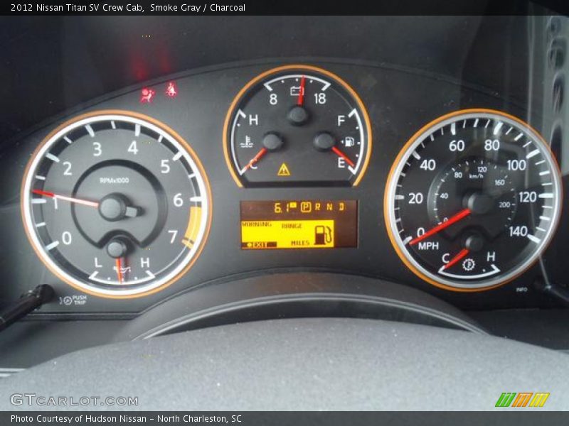  2012 Titan SV Crew Cab SV Crew Cab Gauges