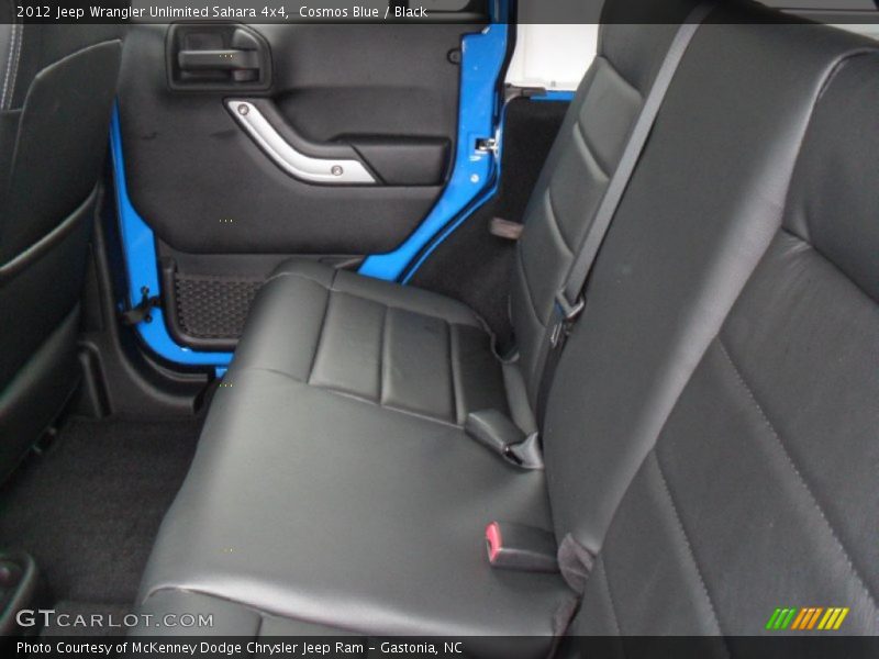 Cosmos Blue / Black 2012 Jeep Wrangler Unlimited Sahara 4x4