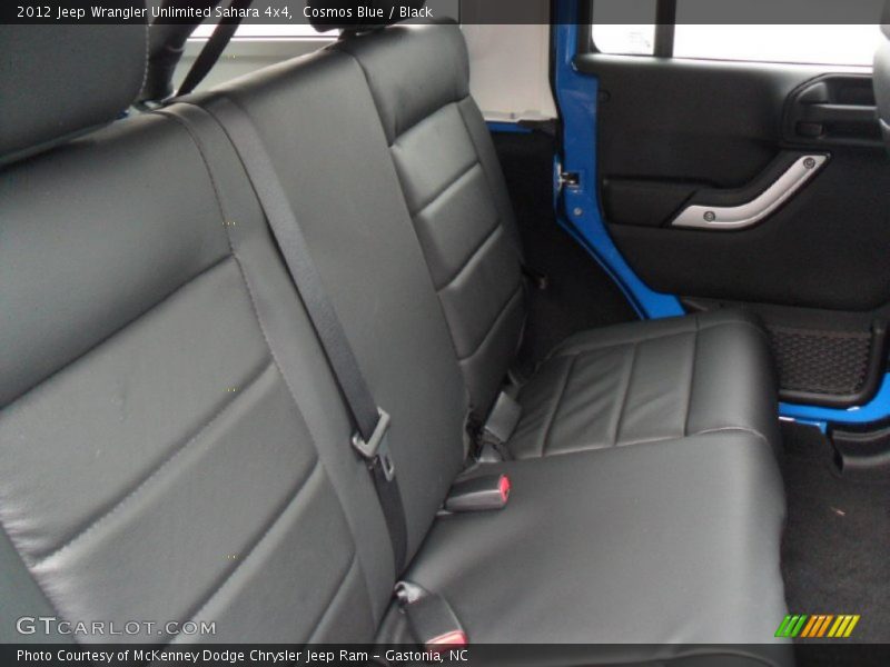Cosmos Blue / Black 2012 Jeep Wrangler Unlimited Sahara 4x4