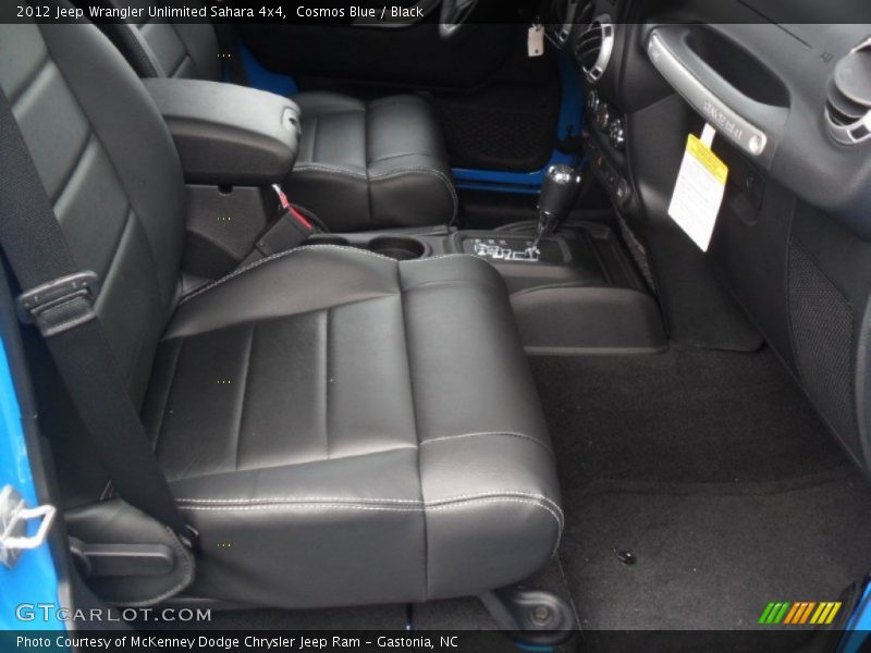 Cosmos Blue / Black 2012 Jeep Wrangler Unlimited Sahara 4x4