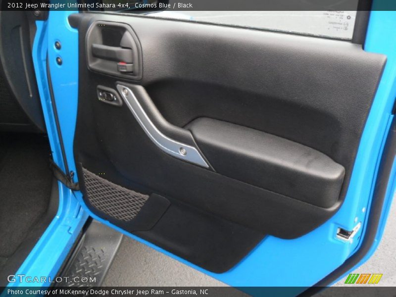 Cosmos Blue / Black 2012 Jeep Wrangler Unlimited Sahara 4x4