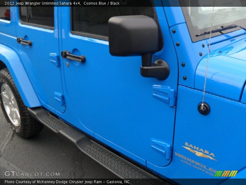 Cosmos Blue / Black 2012 Jeep Wrangler Unlimited Sahara 4x4