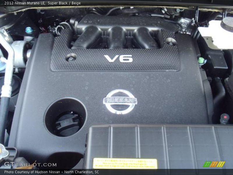 Super Black / Beige 2012 Nissan Murano LE