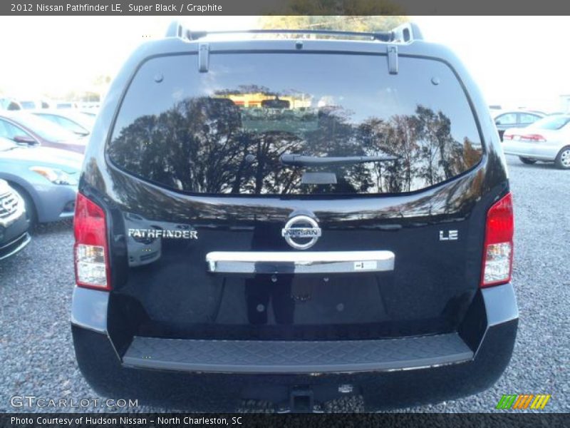 Super Black / Graphite 2012 Nissan Pathfinder LE