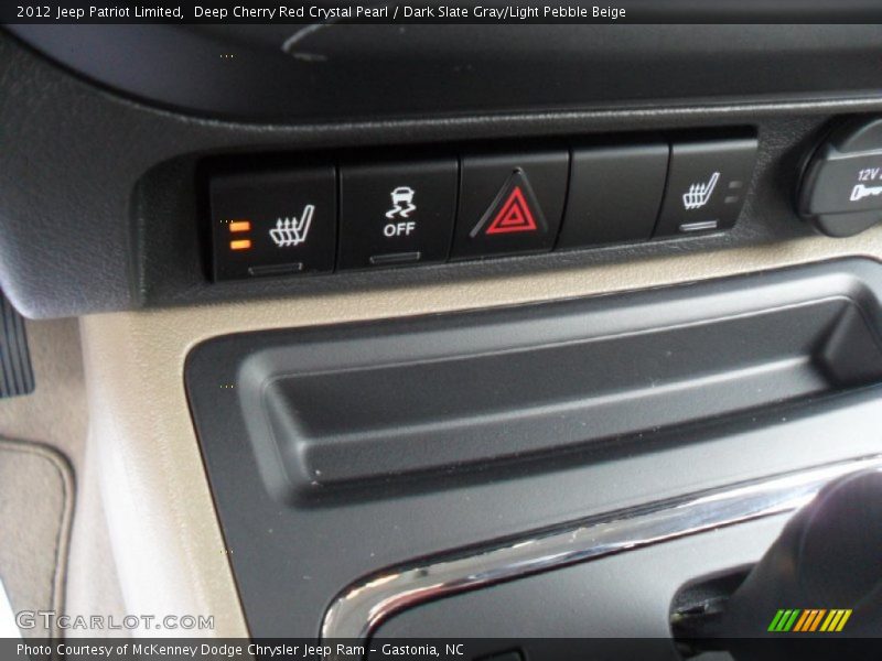 Deep Cherry Red Crystal Pearl / Dark Slate Gray/Light Pebble Beige 2012 Jeep Patriot Limited